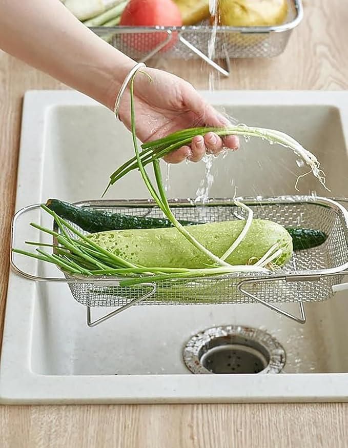 Stainless Steel Colander Strainer/Drainer with Handle