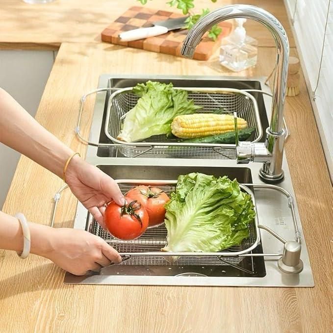 Stainless Steel Colander Strainer/Drainer with Handle