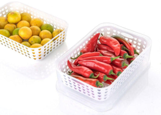 2 in 1 Multi Storage Boxes Freezer Storage Containers