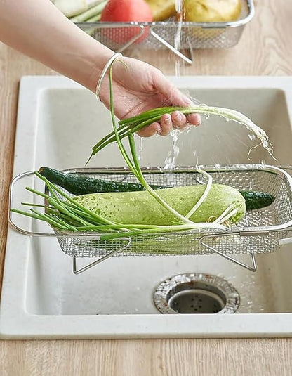 Stainless Steel Colander Strainer/Drainer with Handle