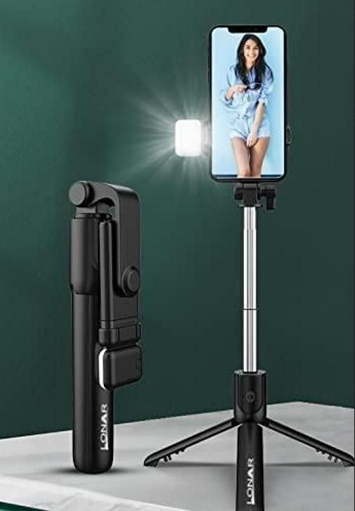 3-in-1 Selfie Stick Tripod with Bluetooth Remote